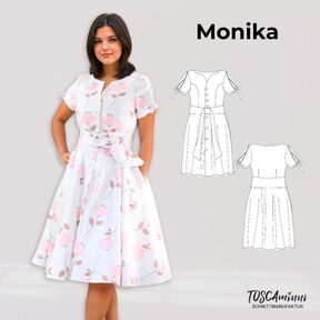 Robe Monika T. 34-54 Patron