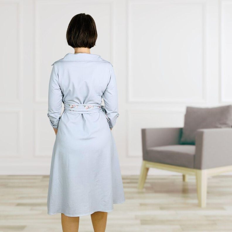 Patrons Robe Anastasia | robe portefeuille | robe A-ligne  image number 4