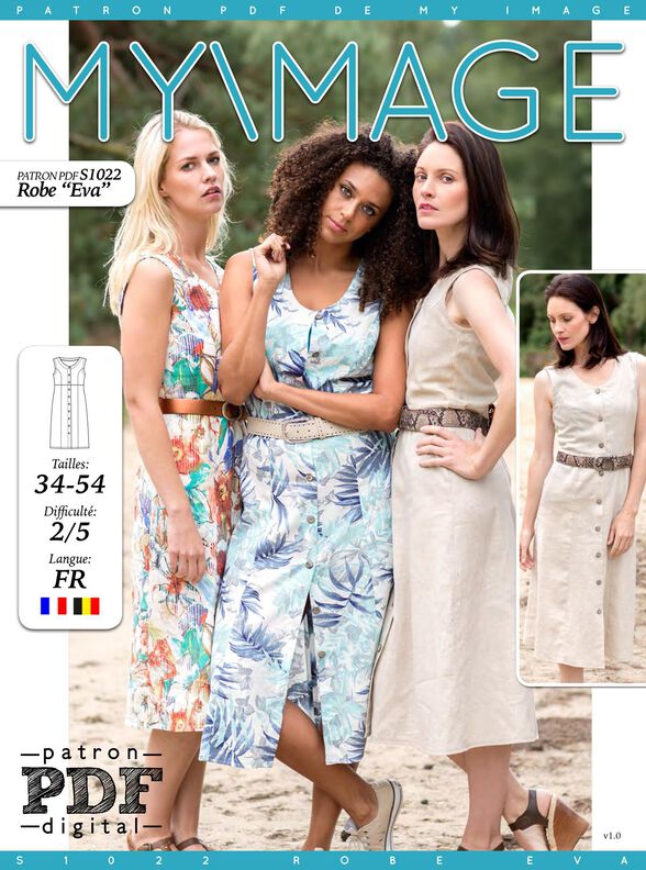 Robe EVA Patron de Couture  image number 1