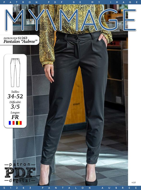 Pantalon Aubree Patron de Couture image number 2