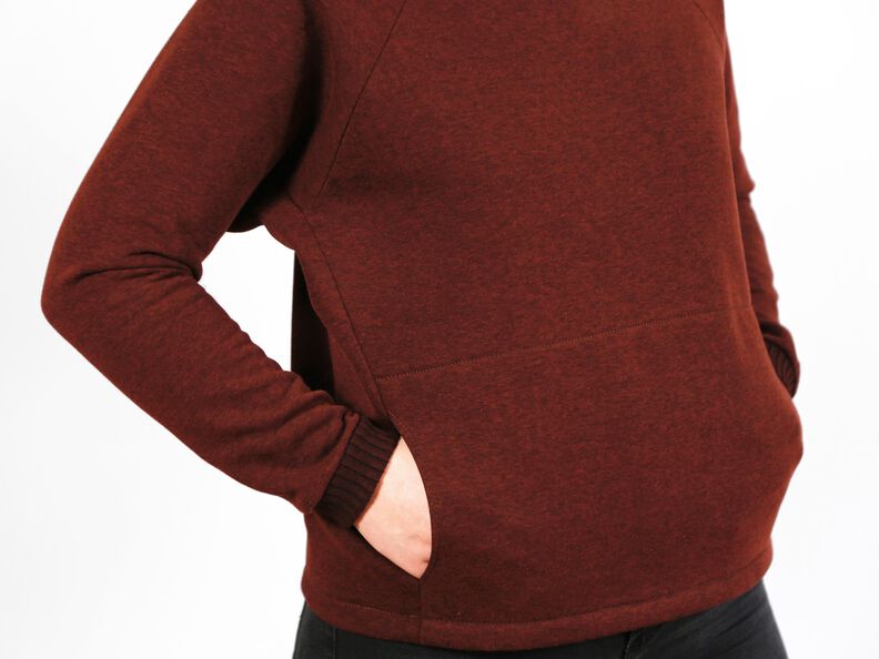 Madame BETTI - sweat chauve-souris avec poche XS-XXL image number 5