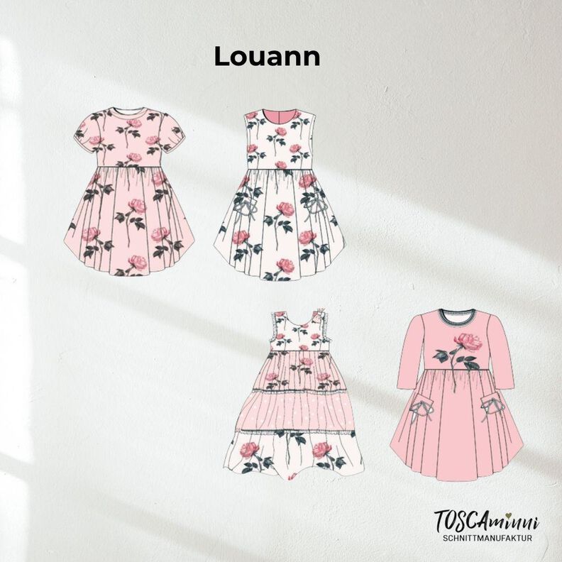 Robe d'enfant Louann 2 tailles 98-140 Patron image number 4