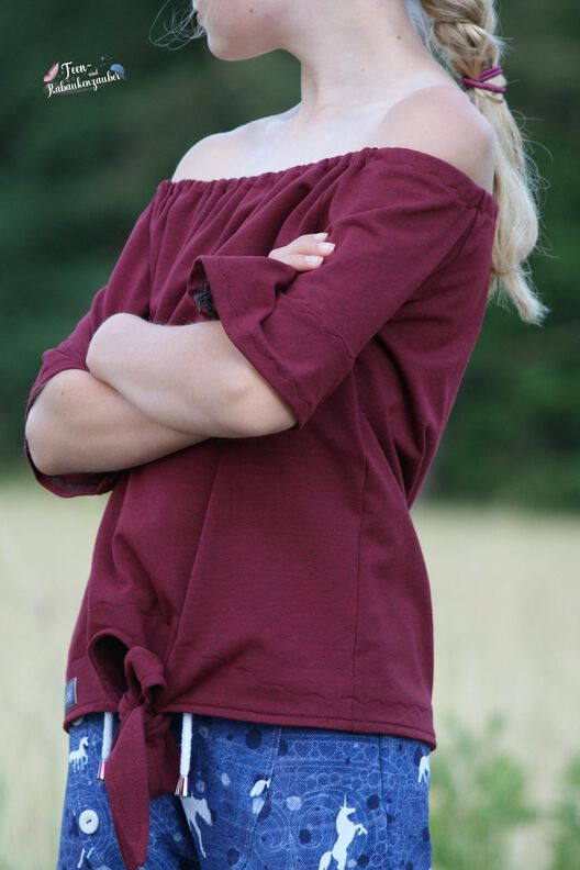 Ebook Blouse Carmen Marlee Kids tailles 110-146 image number 9