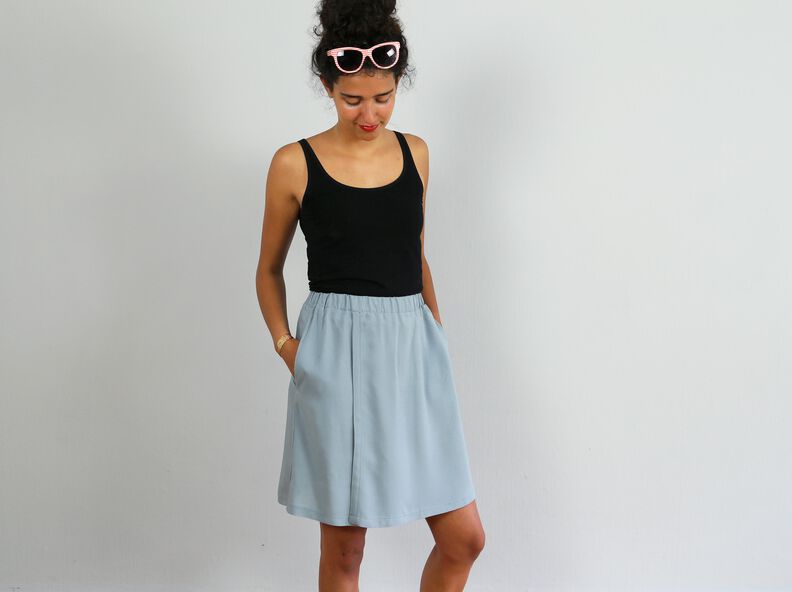 Madame GINA - Jupe façon cache-cœur XS – XL image number 2