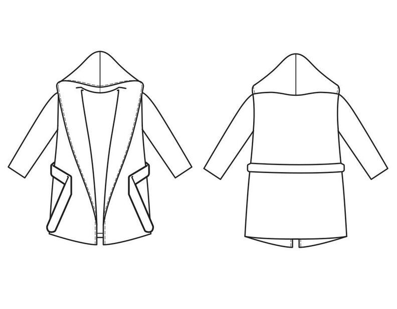 Peignoir Skye Patron de Couture image number 3