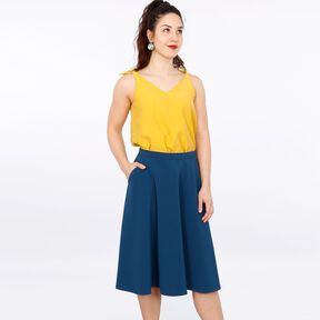 Madame BELLA - Jupe patineuse à poches XS-XXL