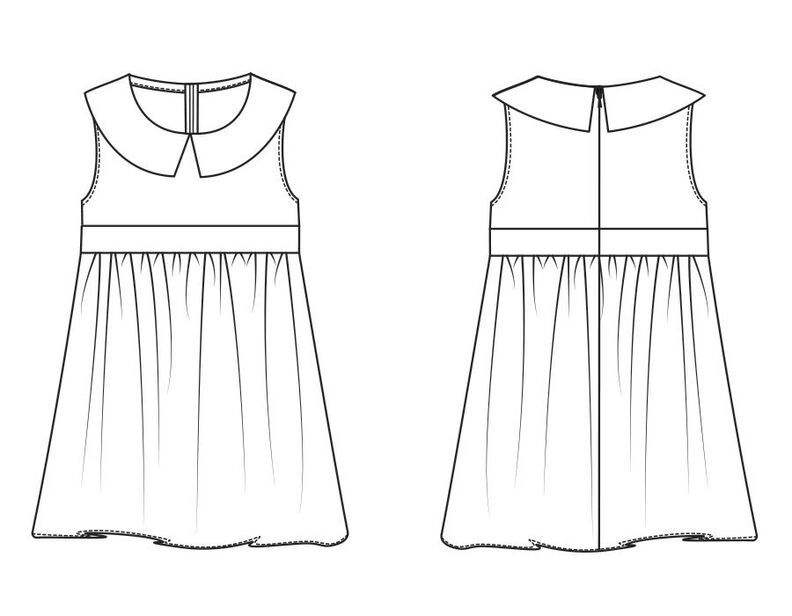 Robe enfant LORELL Patron de Couture image number 2