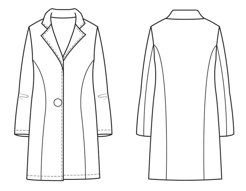 Manteau Lyanna Patron de Couture image number 3