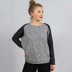 Madame MONA - Sweater raglan XS-L - couture