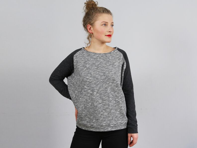 Madame MONA - Sweater raglan XS-L - couture image number 2