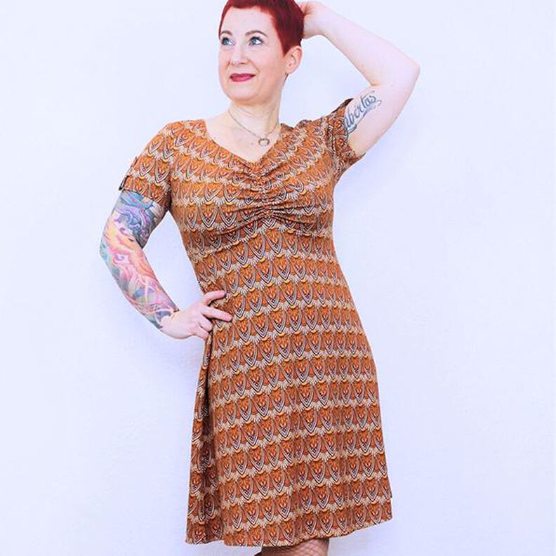 Robe ou Top PETITE ESA 34-50 PDF A4, A0 image number 1