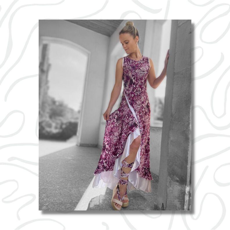 Adorable Marcellina - robe maxi féminine (32-46) image number 6