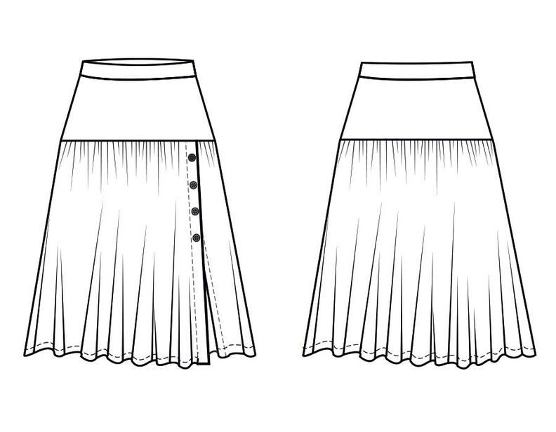 Jupe Valerie Patron de Couture image number 3