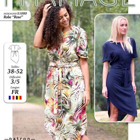 Robe ROSE Patron de Couture