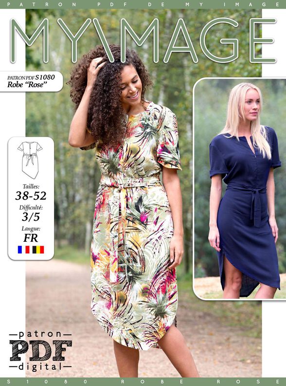 Robe ROSE Patron de Couture image number 2