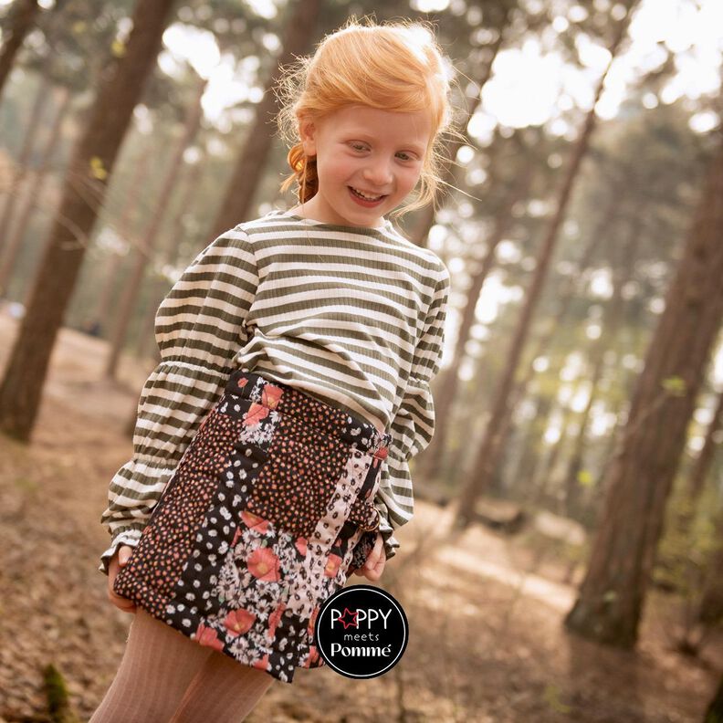 T-shirt pour fille P0423 – Poppy Magazine 23 image number 1