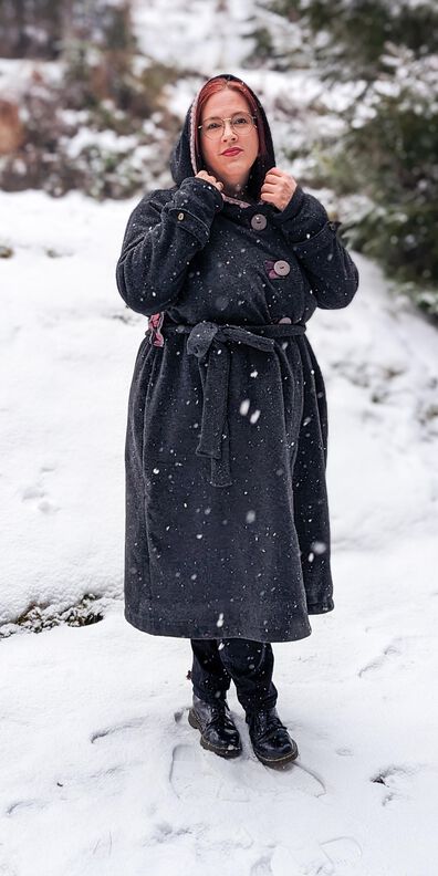 Manteau long Sannys - Taille 32-64 - EBook et instructions image number 6