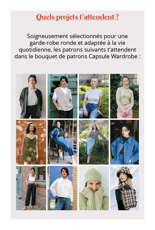 Bundle de patrons gade-robe capsule - Patrons de couture image number 4