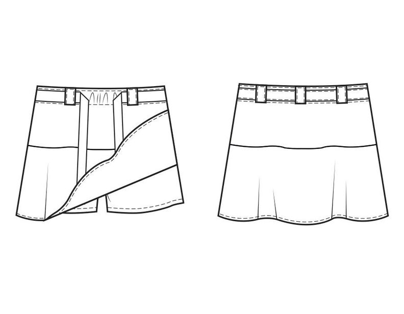 Jupe Auke Patron de Couture image number 3