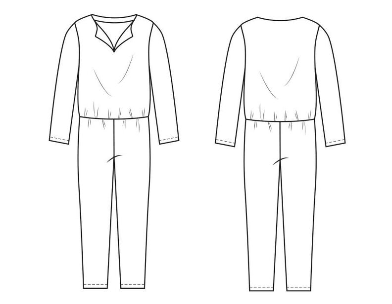 Jumpsuit Ruth Patron de Couture image number 3