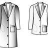 Manteau MEGAN 34-52 PDF A4, A0 tutoriel imagé thumbnail number 2