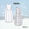 Patrons Robe Sibilla | Robe en lin avec jupe ballon thumbnail number 5
