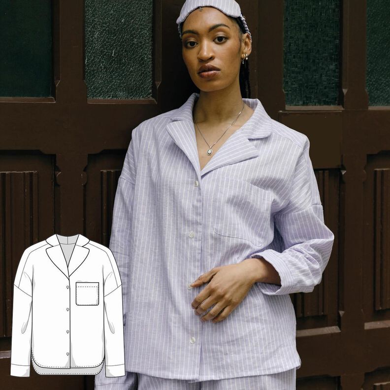 Blouse pyjama femme Patron de couture image number 1