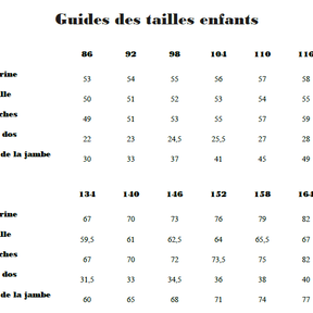 Sannys Cuddly Dress Kids - Taille 86-176 