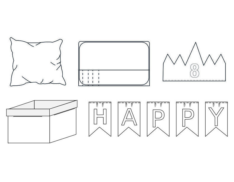 Thème d'anniversaire PEPPY Patron de Couture image number 3