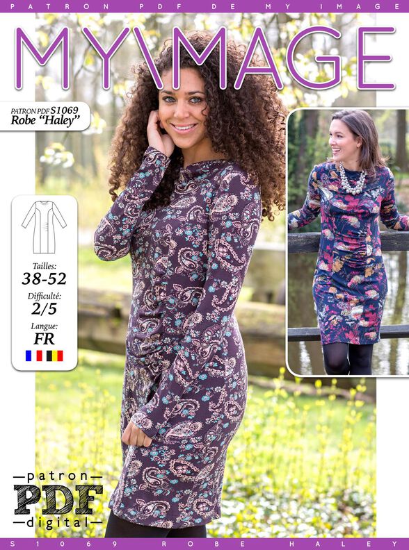 ROBE HALEY Patron de Couture image number 2