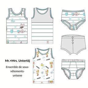Sous-vêtements pour enfants tailles 92-140 Patron