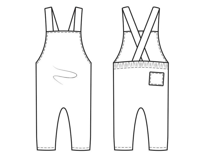 Salopette Jayden Patron de Couture image number 3