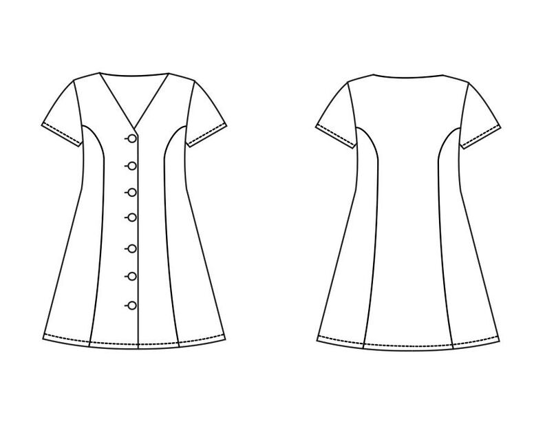 Robe MARLEY Patron de Couture image number 2