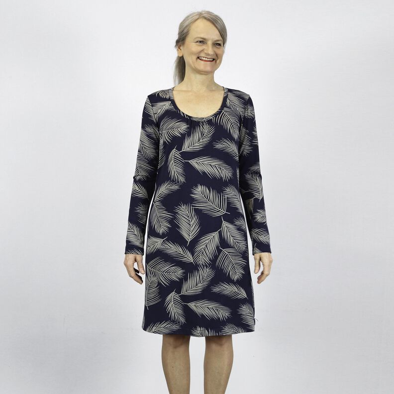 Madame VLIELAND - Robe en jersey à encolure ronde image number 4