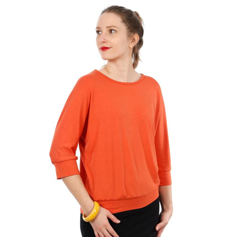 Madame SILVIE - t-shirt aux manches chauve-souris  image number 1