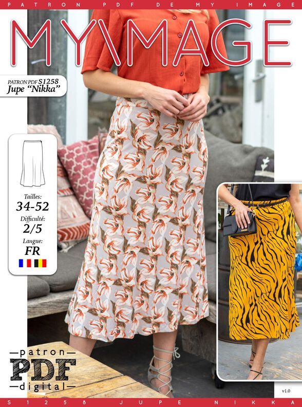 Jupe Nikka Patron de Couture image number 2