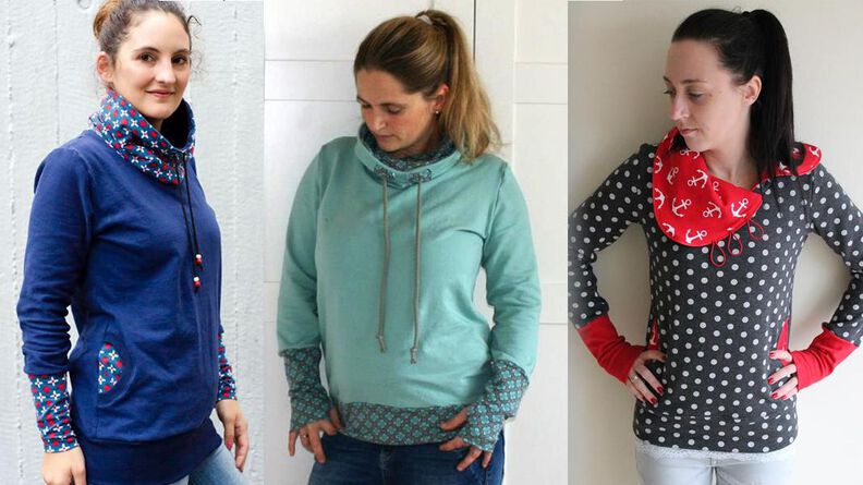 sweater avec col pour femmes T. 34-48 image number 2