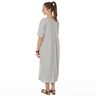 Madame CAROL - Robe T-shirt froncée à la taille  XS-XXL thumbnail number 4
