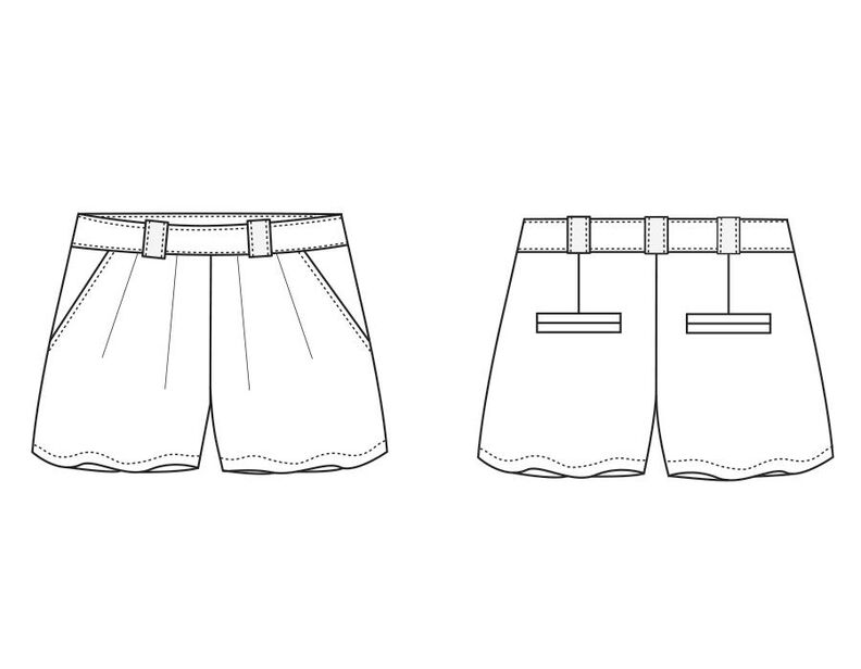 Shorts LYNN Patron de Couture image number 2