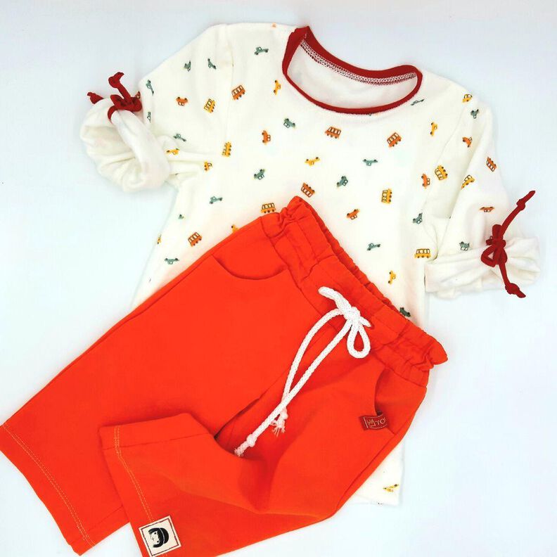  Pantalon Lune "mini" tailles 80-140 Patron image number 2