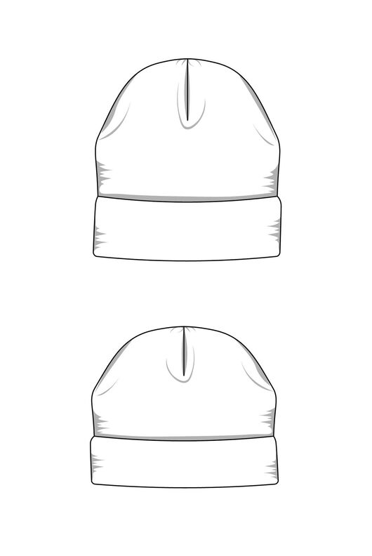 Patron beanie deux longeurs, Patron de couture image number 6