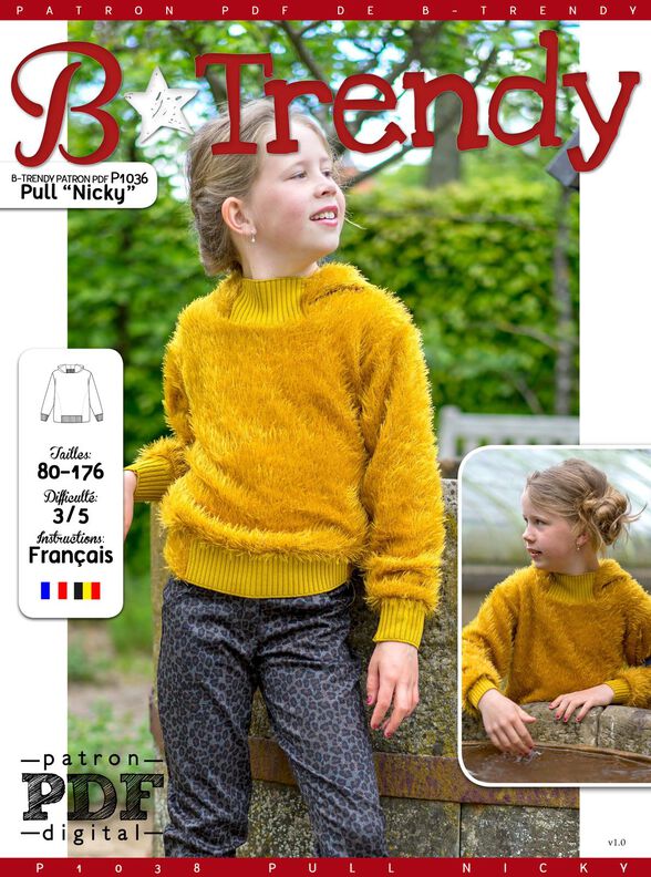 Pull NICKY Patron de Couture image number 2