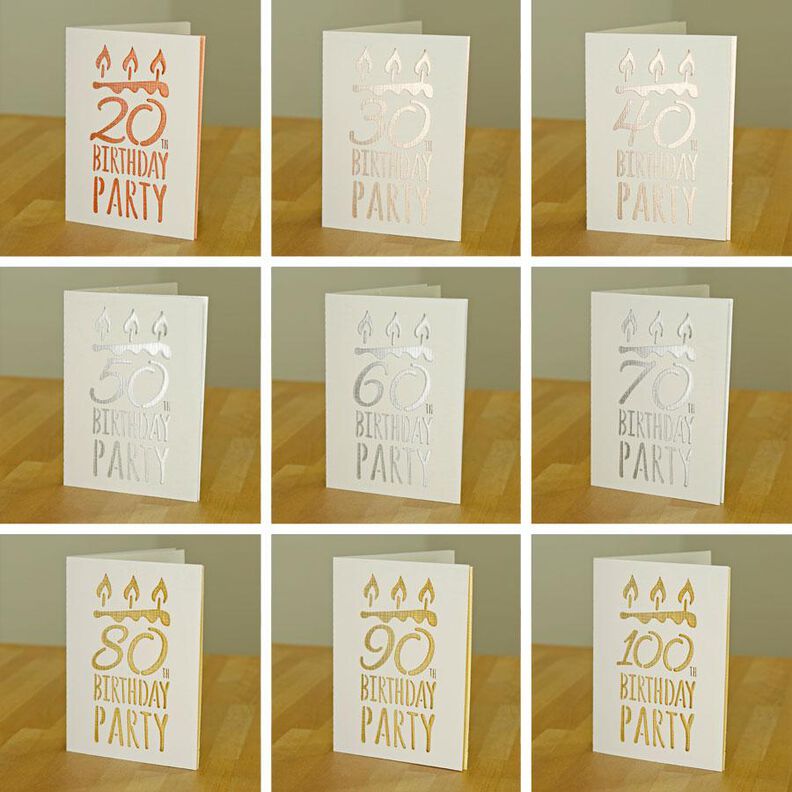 Carte d'invitation anniversaire ronde - Fichier traceur image number 4
