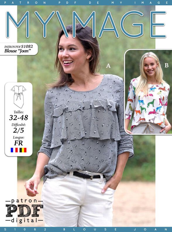 Blouse JOAN Patron de Couture image number 2