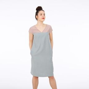 Madame ALVA - robe d’été avec col en V et poches XS-XXL