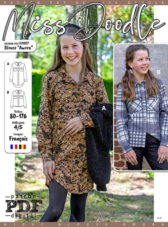 Blouse Amora Patron de Couture image number 2