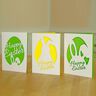 Carte de joyeuses Pâques -  fichiers traceur thumbnail number 1