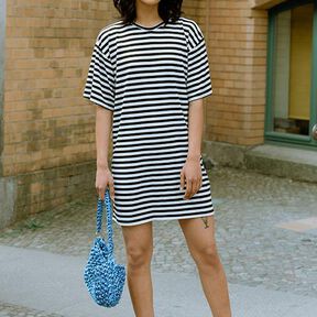 Robe T-shirt Patron XS-XXXL, Robe T-shirt Patron de couture