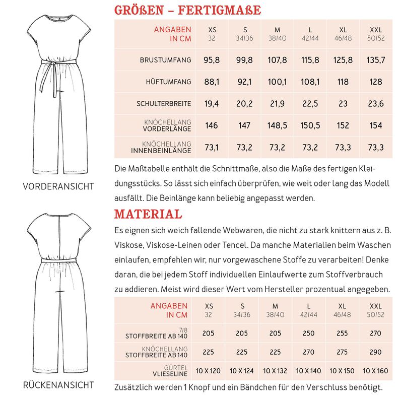 Madame JULA - Combinaison d’été  -  XS-XXL image number 11