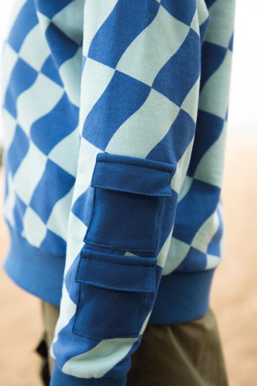 Sweat unisexe Sam – Poppy meets Pommé 24 image number 3